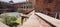 Milan, University `statale` inner courtyard