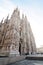 Milano Duomo and morning visitors