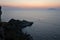 Milazzo - Panorama di Punta Milazzo dopo il tramonto