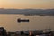 Milazzo - Scorcio panoramico del porto all`alba