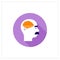 Mild Alzheimer disease color icon