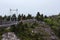 Mile High Bridge spans a chasm atop Grandfather Mountain in Western North Carolina.