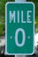 Mile Zero Sign in Key West, Florida, USA.