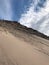 Miles of sand dunes, shore of Sea of Cortez, El Golfo de Santa Clara, Mexico