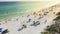 Miles of sugar-white sandy beaches with clear turquoise water, gorgeous shade blue waves near Miramar Beach east South Walton,