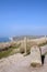 Milestone on Dorset coastal path