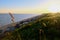 Milford on sea clifftop view