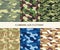 Militar Camouflage Pattern texture design