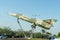 Military aircraft Israeli Air Force Mirage monument in Be`er Sheva