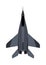 Military Airplane Isolated. Aircraft Plane Vector