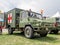 Military ambulance exhibit at the the Calgary Stampede