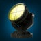 Military antiaircraft searchlight