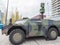 Military armored reconnaissance vehicle