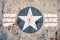 Military army star insignia background