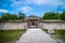 A military base fort in Mackinac Island, Michigan