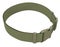 Military belt on an isolated white background. 3d illustration