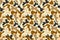 Military brown camouflage pattern background