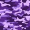 Military camouflage seamless pattern, purple monochrome. Classic clothing style masking camo repeat print. ruby colors texture. De