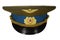 Military cap of an officer of the Soviet air force