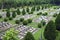 Military cemetery in Dien Bien Phu