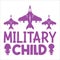 Military Child, Military Child typography t-shirt design veterans shirt