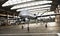 Military Drone UAV aircraft`s with ordinance in position in a hangar awaiting a strike mission.