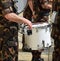 Military drummer