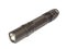 Military electric LED flashlight on a white