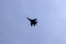 Military Fighter Jet Flying Solo