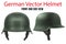 Military German helmet of WW2