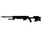 Military of Germany, Armed forces of Germany Haenel RS8 Basic precision rifle caliber .308 Win. Sniper rifle rifle of Germany, Ger