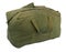 Military green canvas duffel bag