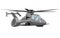 Military helicopter illustration