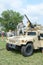 Military Humvee display