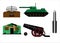 Military images tank cannon bullet radar tent