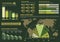 Military infographics with world map and graphs