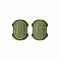 Military knee pads icon, cartoon style