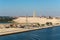 Military post on the shore of the Suez Canal near Ismailia, Egypt, Africa