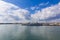 Military radar ship anchored in Catania dock