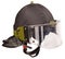 Military radio helmet