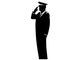 Military salute vector illustration by crafteroks