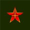 Military star symbol.