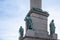 Military status statue detail of Jubilee Column (Jubilaumssaule) at Schlossplatz Square - Stuttgart, Germany