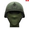 Military tactical helmet green color