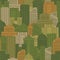 Military texture of buildings. Soldier Urban green protective or