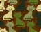 Military texture cat. Army kitten seamless texture. Soldiers pet