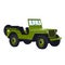 Military vehicle SUV for the movement of soldiers.