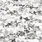 Military winter woodland white camouflage seamless pattern, vector illustration