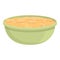 Milk cereal breakfast icon cartoon vector. Corn bowl