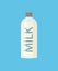 Milk Diary Production Icon Vector Illustration